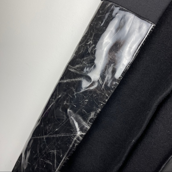 RARE Rick Owens Runway 2017 Wool Cape Zip Coat - Picture 5 of 16